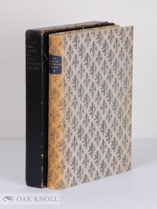 Order Nr. 78294 THE LIFE OF BENVENUTO CELLINI WRITTEN BY HIMSELF. Benvenuto Cellini