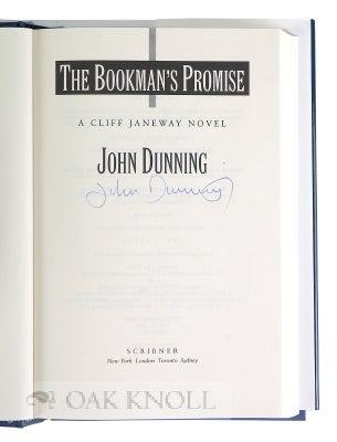 THE BOOKMAN'S PROMISE.
