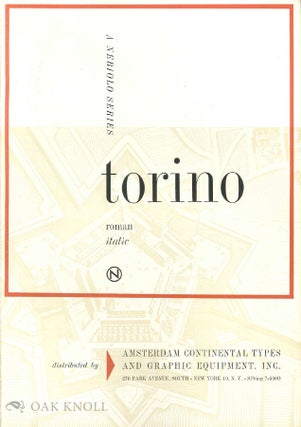 Order Nr. 78958 TORINO, ROMAN, ROMAN ITALIC, A NEBIOLO SERIES. Nebiolo