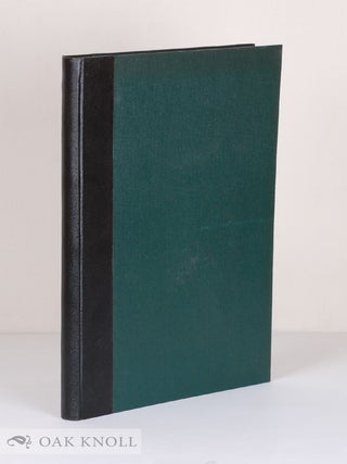 Order Nr. 80728 CODEX NUNDINARIUS GERMANIAE LITERATAE BISECULARIS. Gustav Schwetschke