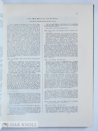 CODEX NUNDINARIUS GERMANIAE LITERATAE BISECULARIS