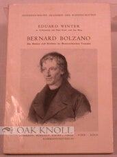 Order Nr. 80857 BERNARD BOLZANO, EIN DENKER UND ERZIEHER IM ÖSTERREICHISCHEN VORMÄRZ. Eduard...