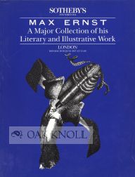Order Nr. 86276 MAX ERNST. A MAJOR COLLECTION OF HIS LITERARY AND ILLUSTRATIVE WORK.