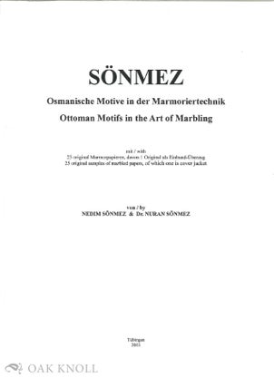 OSMANISCHE MOTIVE IN DE MARMORIERTECHNIK / OTTOMAN MOTIFS IN THE ART OF MARBLING