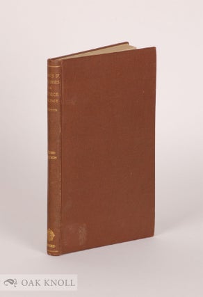 Order Nr. 87037 BOOKS AND READERS IN ANCIENT GREECE AND ROME. Frederic G. Kenyon