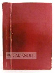 Order Nr. 87515 BOOK-AUCTION RECORDS. INDEX TO BOOK-AUCTION RECORDS (VOLUMES 66-69