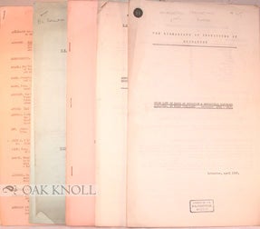 Order Nr. 87996 UNION LIST OF BOOKS ON EDUCATION & EDUCATIONAL TEXTBOOKS PUBLISHED, OR FIRST PUBLISHED 1801-1840