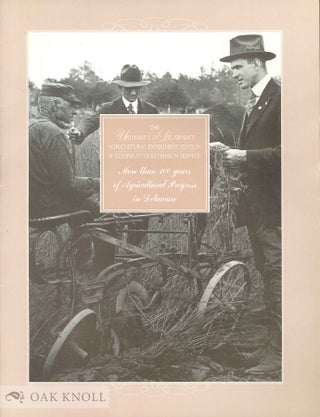 Order Nr. 88439 UNIVERSITY OF DELAWARE'S AGRICULTUREAL EXPERIMENT STATION & COOPERATIVE EXTENSION...