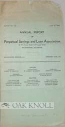 Order Nr. 88538 ANNUAL REPORT OF PERPETUAL SAVINGS AND LOAN ASSOCIATION