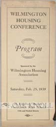 Order Nr. 88541 WILMINGTON HOUSING CONFERENCE PROGRAM