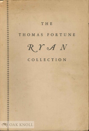Order Nr. 88686 THE THOMAS FORTUNE RYAN COLLECTION