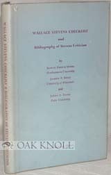 Order Nr. 89931 WALLACE STEVENS CHECKLIST AND BIBLIOGRAPHY OF STEVENS CRITICISM. Samuel French...