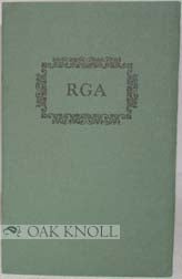 Order Nr. 89943 RANDOLPH GREENFIELD ADAMS, 1892-1951