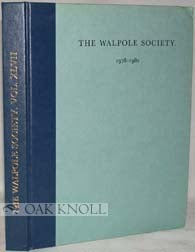 Order Nr. 89962 WALPOLE SOCIETY (THE)