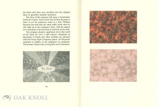 EDWARD SEYMOUR AND THE FANCY PAPER COMPANY: THE STORY OF A BRITISH MARBLED PAPER MANUFACTURER.