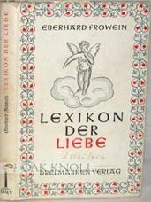 Order Nr. 91351 LEXIKON DER LIEBE. Eberhard Frowein
