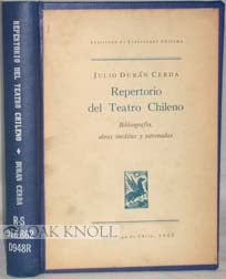 Order Nr. 91505 REPERTORIO DEL TEATRO CHILENO. Julio Durán Cerda