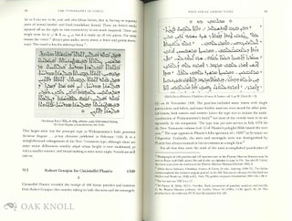 THE TYPOGRAPHY OF SYRIAC: A HISTORICAL CATALOGUE OF PRINTING TYPES, 1537-1958.