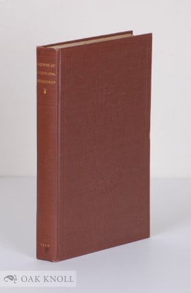 Order Nr. 92221 RECORDS OF A LIFELONG FRIENDSHIP, 1807-1882. H H. F