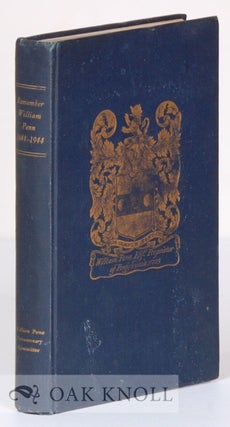 Order Nr. 92256 REMEMBER WILLIAM PENN