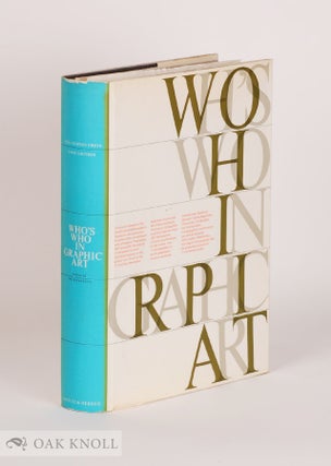 Order Nr. 92340 WHO'S WHO IN GRAPHIC ART. Walter Amstutz