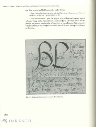 EDWARD JOHNSTON: MASTER CALLIGRAPHER