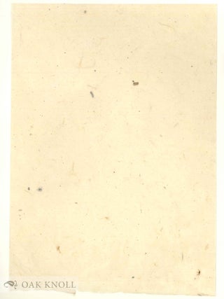 HANDMADE PAPER IN NEPAL TRADITION AND CHANGE