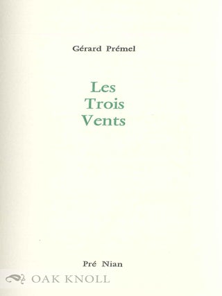 LES TROIS VENTS.
