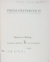 PRESS PRETERITE IV