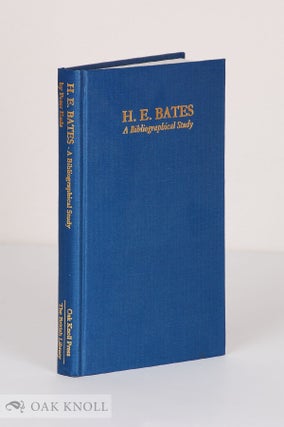 Order Nr. 94209 H.E. BATES: A BIBLIOGRAPHICAL STUDY. Peter Eads