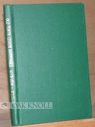 Order Nr. 94288 OLD TENTH LEGION MARRIAGES. MARRIAGES IN ROCKINGHAM COUNTY, VIRGINIA FROM 1778 TO...