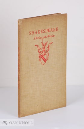 Order Nr. 94381 SHAKESPEARE, A REVIEW AND A PREVIEW