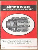 Order Nr. 94863 AMERICAN NUMBERING MACHINES