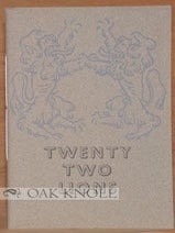 Order Nr. 95409 TWENTY TWO LIONS