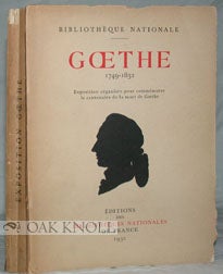GOETHE, 1749-1832