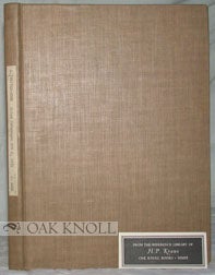 Order Nr. 95836 BIBLIOTHEK GEORGE NESTLE-JOHN FRANKFURT AM MAIN (1839-95
