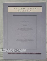 Order Nr. 96468 " AMONG HARVARD'S LIBRARIES" Stratis Haviaras