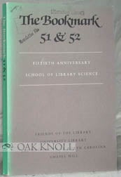 Order Nr. 96476 " SIGNIFICANCE, METHOD, AND CREATIVITY IN LIBRARY RESEARCH" David Kaser