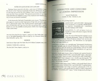 SERIES AMERICANA: POST DEPRESSION-ERA REGIONAL LITERATURE, 1938-1980, A DESCRIPTIVE BIBLIOGRAPHY INCLUDING BIOGRAPHIES OF THE AUTHORS, ILLUSTRATORS, AND EDITORS.