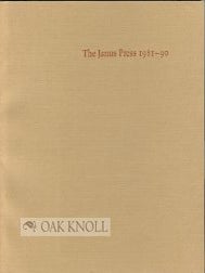 Order Nr. 96747 THE JANUS PRESS 1981-90. Ruth E. Fine