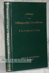 Order Nr. 97056 ADDITIONS A LA BIBLIOGRAPHIE CORNELIENNE. P. Le Et E. Pelay Verdier