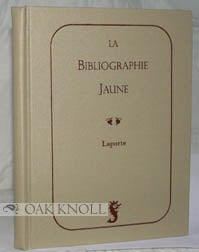 Order Nr. 97061 LA BIBLIOGRAPHIE JAUNE. Antoine Laporte