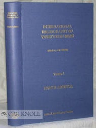 Order Nr. 97150 INTERNATIONAL BIBLIOGRAPHY OF VEGETATION MAPS. VOLUME 1. NORTH AMERICA. A. W....