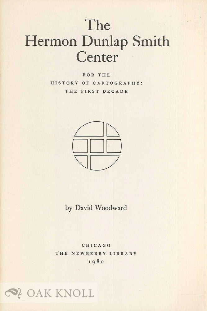 Order Nr. 97472 THE HERMON DUNLAP SMITH CENTER. Rudy L. Ruggles.