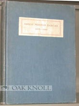 Order Nr. 97624 EDWIN PRESTON DARGAN, 1879-1940: AMERICAN CRITIC AND MAN OF LETTERS. Walter...