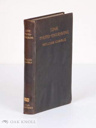Order Nr. 98138 LINE PHOTO-ENGRAVING. William Gamble