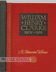 Order Nr. 98241 WILLIAM HENRY CLARKE, 1902-1955