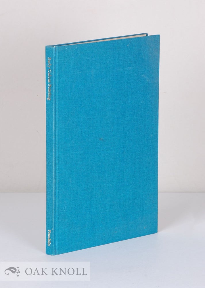 Order Nr. 98617 EARLY COLOUR PRINTING AND GEORGE BAXTER. James Cordingley.