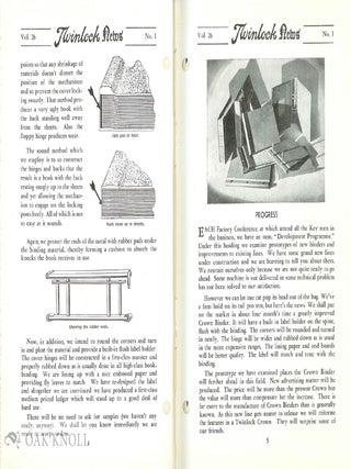 TWINLOCK NEWS. Edited by Percy Jones.