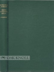 Order Nr. 99359 CATALOGUE OF THE WALTER FRANK PERKINS AGRICULTURAL LIBRARY